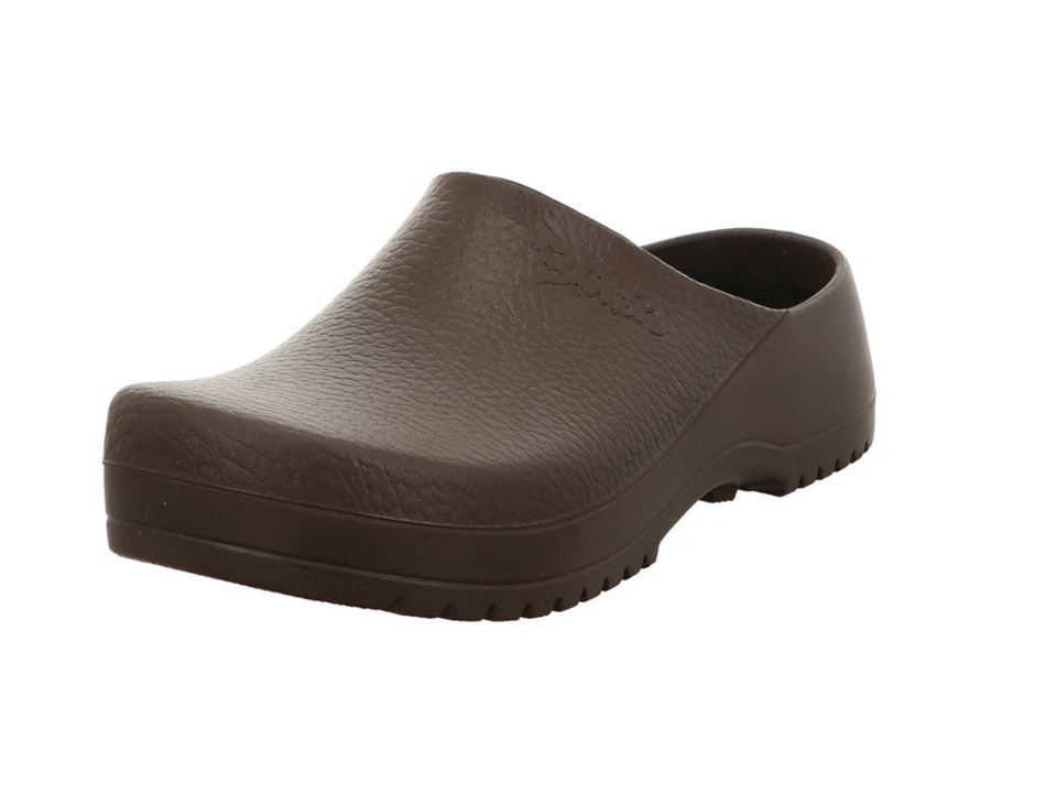 Birkenstock Super Birki Brown Slippers Garden Work House Mules Clogs Sandals - Image 1 of 1