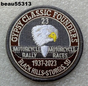⭐2023 STURGIS JACKPINE GITANO CLÁSICO FUNDADORES HARLEY RALLY CHAQUETA PARCHE - Imagen 1 de 1