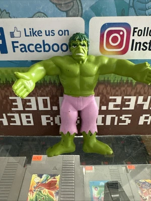Figura Flexible De Colección Incredible Hulk 1989 Just Toys Bendy Marvel Foto 1 de 4