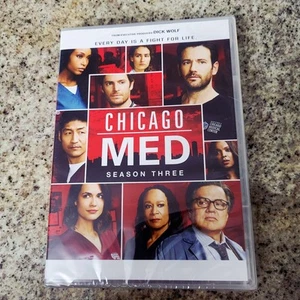 Chicago Med: Season Three, DVD, CIB Brand New Sealed - Imagen 1 de 8