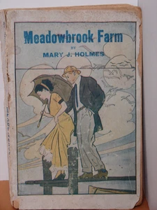 Meadowbrook Farm, by Mary J. Holmes, Late 1800s, paperback, #2013, - Picture 1 of 3