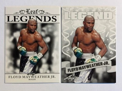 Floyd MayWeather 2023 "Special Release" lot (2) Prized Legends Boxing Cards - Image 1 of 4