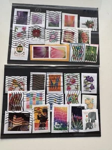 US very fine used stamps on paper, all different, see photos, - Picture 1 of 3