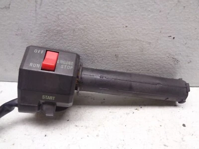 Kawasaki Concours 1000 ZG1000 1988 OEM control derecho acelerador interruptor de arranque Foto 1 de 4