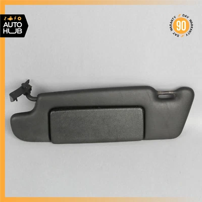 90-02 Mercedes R129 SL500 SL320 lado del conductor izquierdo parasol parasol negro OEM Foto 1 de 4