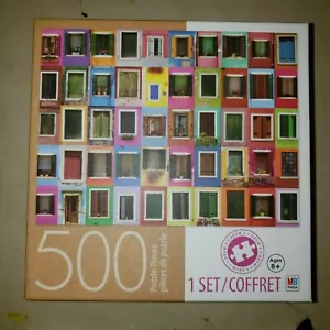Colorful Windows 500 Piece Puzzle - Picture 1 of 1