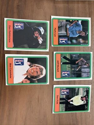 LOT oF 5 BEN CRENSHAW ROOKIE 1981 DONRUSS PGA GOLF CARD DAN POHL BEN CRENSHAW - Image 1 of 4