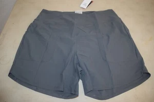 Baleaf Women's 5" Board Swim Shorts with Tummy Control and Pockets Dark Gray XL - Picture 1 of 4