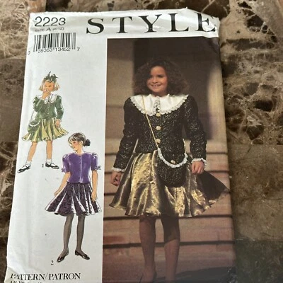 Style Sewing Pattern Children’s Separates Size 6-12 New Uncut - Image 1 of 3