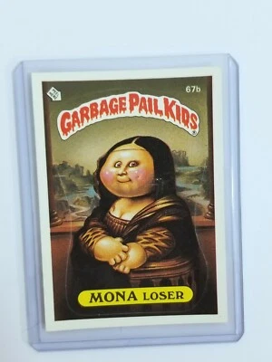 1985 Topps Garbage Pail Kids OS2 Glossy #67b Mona Loser  - Image 1 of 4