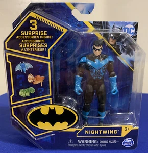 DC Batman NIGHTWING Spin Master 3.75” Inch Warner Bros 2021 - Picture 1 of 8