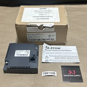 NEW- Automation Direct EA-ECOM C-More RJ45 10/100 Mbps Ethernet EA3 Series πΊπΈ - Picture 1 of 5