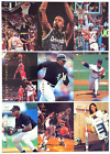 1993 Hot Stars Uncut Sheet Complete Set w/Shaquille O'Neal, Michael Jordan, Ryan