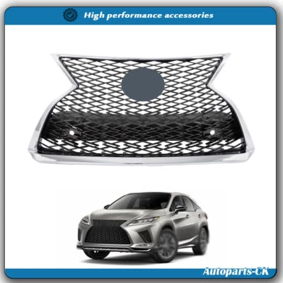 Replacement Front Upper Grill W/ Sensor Holes For Lexus RX350 RX450h 2020-2022 - Image 1 of 4