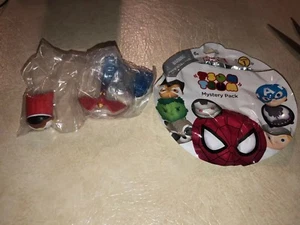 Jakks Marvel 1 Mystery Pack: FALCON (MED #211) Stackable Vinyl Tsum Tsum OOP 1# - Picture 1 of 3