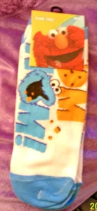 SESAME STREET  Women's Ankle High Socks SZ 9-11 NWT FREE SHIPPING COOKIE MONSTER - Picture 1 of 1