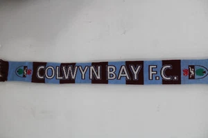 Sciarpa scarf Calcio BAE COLWYN bufanda Schal écharpe - Picture 1 of 2