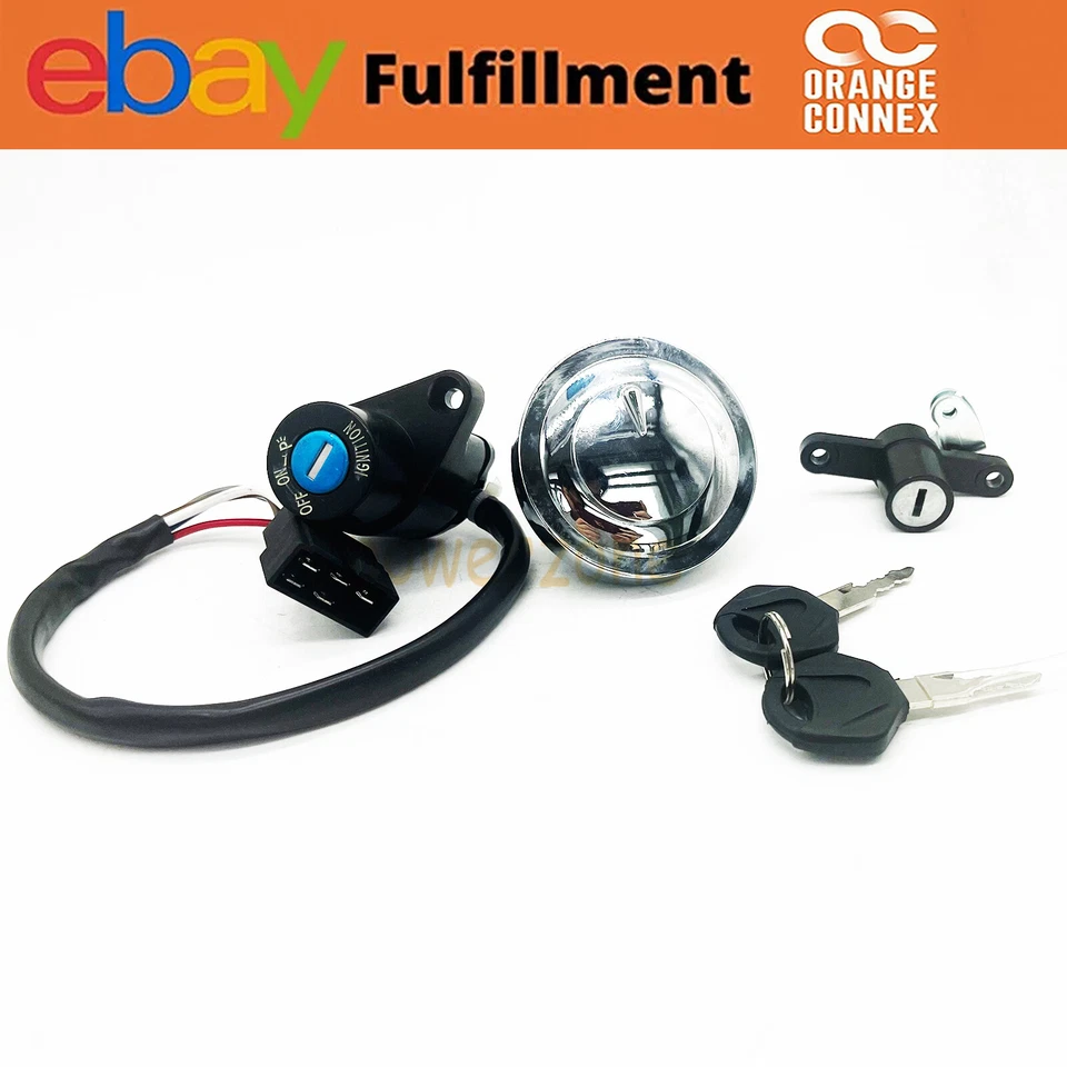 Interruptor de encendido y tapa de gasolina para Kawasaki Vulcan VN900 Custom Classic LT 06-22 Foto 1 de 4