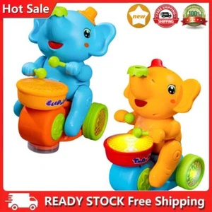 Musical Elephant Toy with Light & Sound Early Learning Interactive Toy for Kids - Photo 1/18