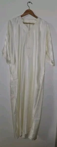 Authentic Yellow Moroccan Men Hooded Fez Kaftan, U.S. Seller - Picture 1 of 9