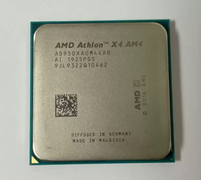 CPU AMD Athlon X4 950 3.5GHz AD950XAGM44AB Quad-Core 2 MB Processor Socket AM4 - Image 1 of 2