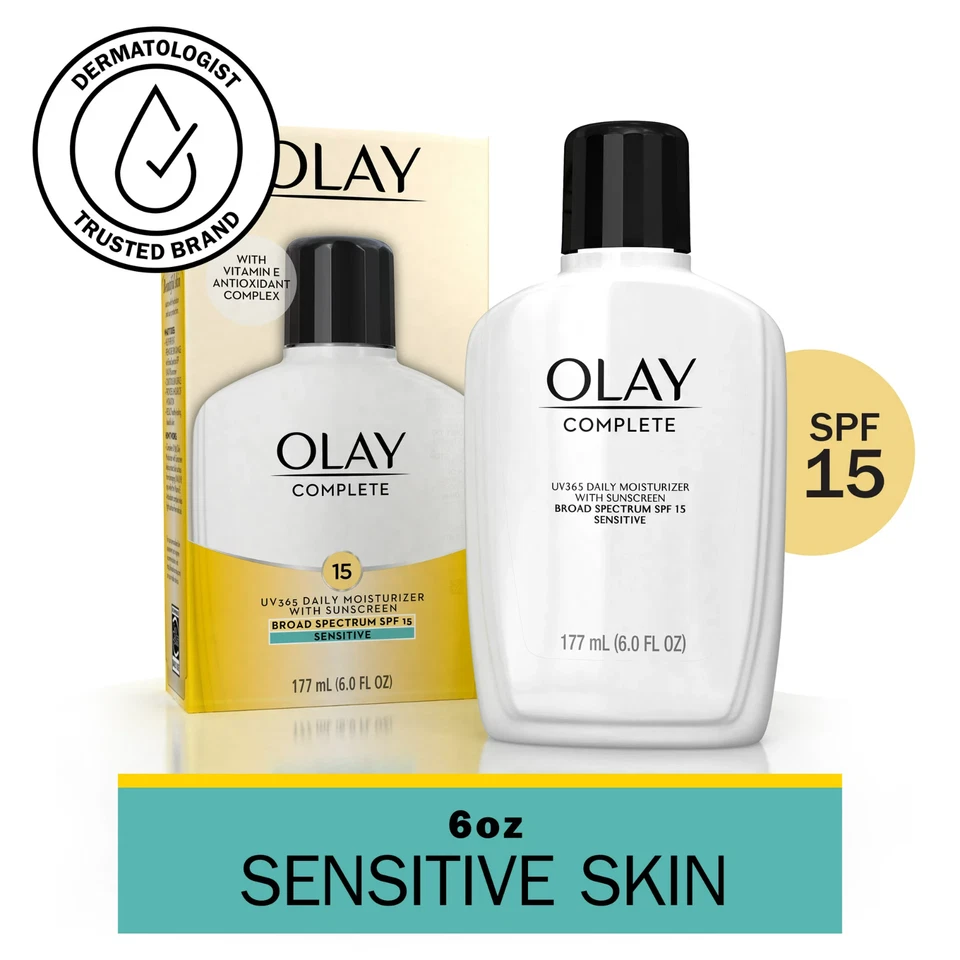 Olay Complete UV Daily Moisturizer SPF 15 - Pack of 3, 6oz