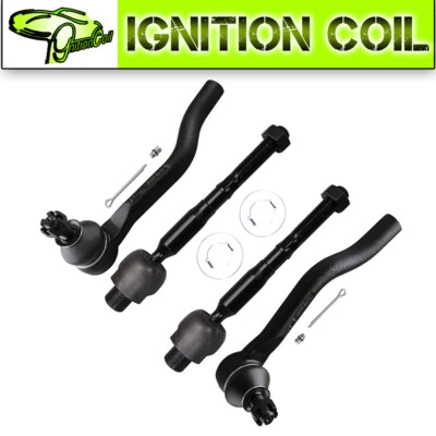 Front Outer Inner Tie Rod End For 2015 2016-20 ACURA TLX 2013-2017 HONDA ACCORD - Image 1 of 4