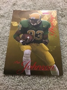 1998 Playoff Prestige PAT JOHNSON Rookie HOBBY GOLD Foil Parallel /25  Ravens - Picture 1 of 6