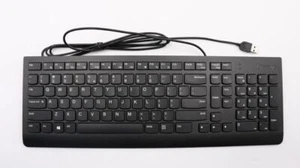 Lenovo Ideacentre 520-22AST 330-20AST Câblée USB Clavier US Europe Noir 00XH626 - Picture 1 of 2