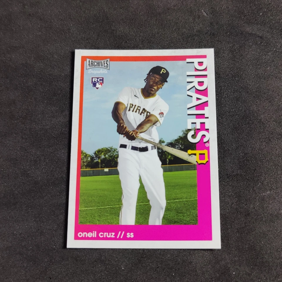 2022 Topps Archives Snapshots Oneil Cruz #26 Pirates  - Image 1 of 1