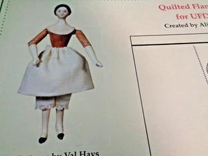 UFDC Dolly Doll Petticoat and Pantalettes Pattern / Val Hays - Picture 1 of 2