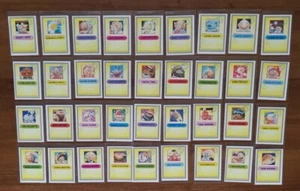 Italian Holidays Sgorbions (GPK Italy) - Identity cards - Full set 36/36 - Picture 1 of 5
