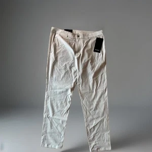๐ฅ๐ฅ๐ฅ Lululemon Pants Mens 36x32 Beige Commission Warpstreme Slim* - Picture 1 of 6