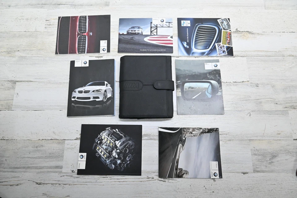 BMW E92 E93 M3 2010 manual del propietario operador guía del usuario conjunto de libros con estuche OEM Foto 1 de 4