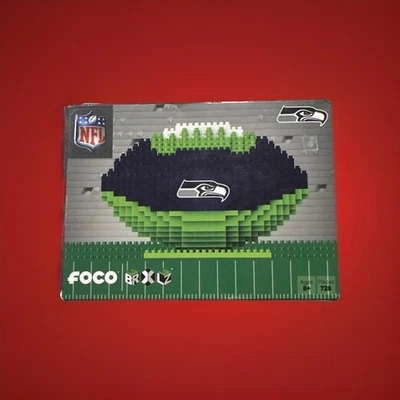 NUEVO Seattle Seahawks NFL Fútbol Fútbol Fútbol BRXLZ 3-D Construcción Bloque de Construcción Foto 1 de 2