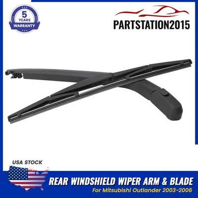 Brazo y cuchilla limpiaparabrisas trasero para Mitsubishi Outlander 2003-2006 MR971507 Foto 1 de 4