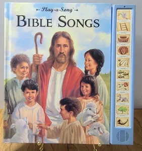 Play-a-Song Bible Songs Vintage Book 1990s Michael Jaroszko Working Condition - Picture 1 of 16