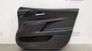 17 2017 JAGUAR XE DOOR TRIM PANEL FRONT RIGHT PASSENGER BLACK  - Picture 1 of 12