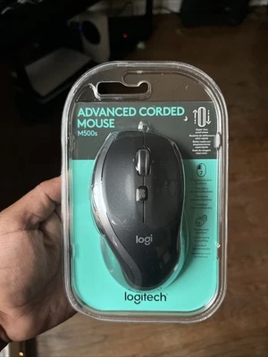 Logitech M500s Advanced Corded 7-Button Mouse - Graphite (‎910-005783) - Image 1 of 3