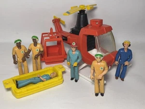 Vtg Fisher-Price Adventure People Items From Aero-Marine Search Team #323 - Picture 1 of 18