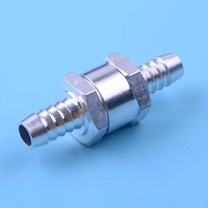 10mm 3/8" Fuel Non Return One Way Check Valve Petrol Prevent Reverse Practical - Picture 1 of 2