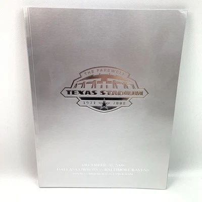 Dallas Cowboys The Farewell Texas Stadium Final Commemorative Program Dec 2008 - Image 1 of 4