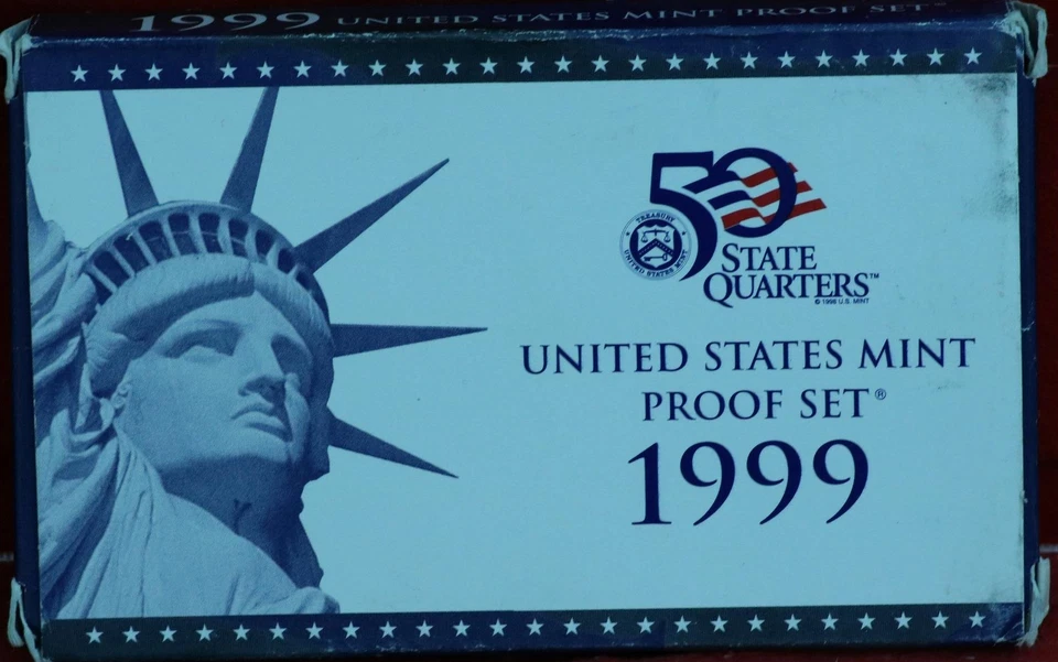 Uncirculated 1999 United States Proof Set - Image 1 of 1