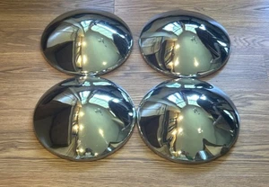 4 Baby Moon Hubcaps Measures 10.5” Diameter - Picture 1 of 7