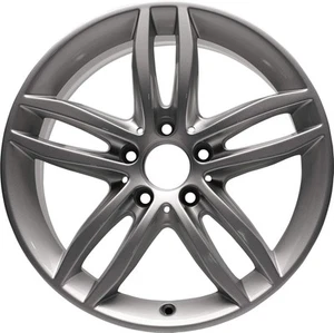 New 17X7.5 Inch Aluminum Wheel For 2012-2014 Mercedes-Benz C250 Silver Rim - Picture 1 of 4