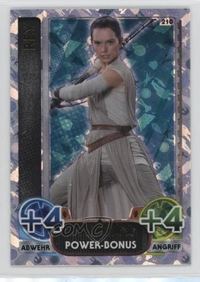 2015-16 Topps Star Wars Force Attax German Rey #210 - Image 1 of 2