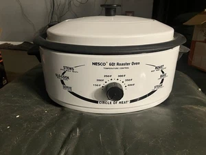Horno tostador vintage Nesco 4816-14 porcelana 6 cuartos probado funcionando - Imagen 1 de 3