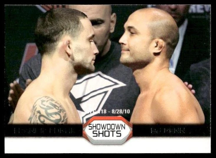 2011 Topps UFC Moment of Truth #SS-EP Frankie Edgar / Showdown Shots Duals NM+ - Image 1 of 2