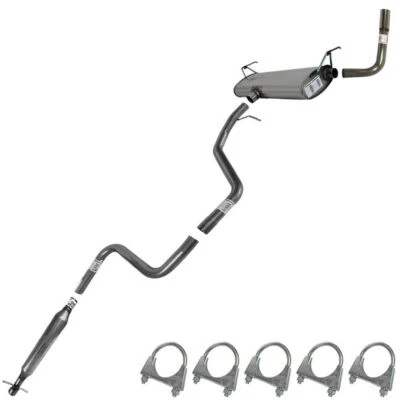Stainless Steel Exhaust System Kit  fits: 08-10 Pontiac G6 2008 Saturn Aura 3.5L - Изображение 1 из 4