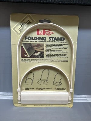 Vintage 1989 LoRan Folding Stand Chart, Graph, Book Holder for Needlework NEW - Image 1 of 2